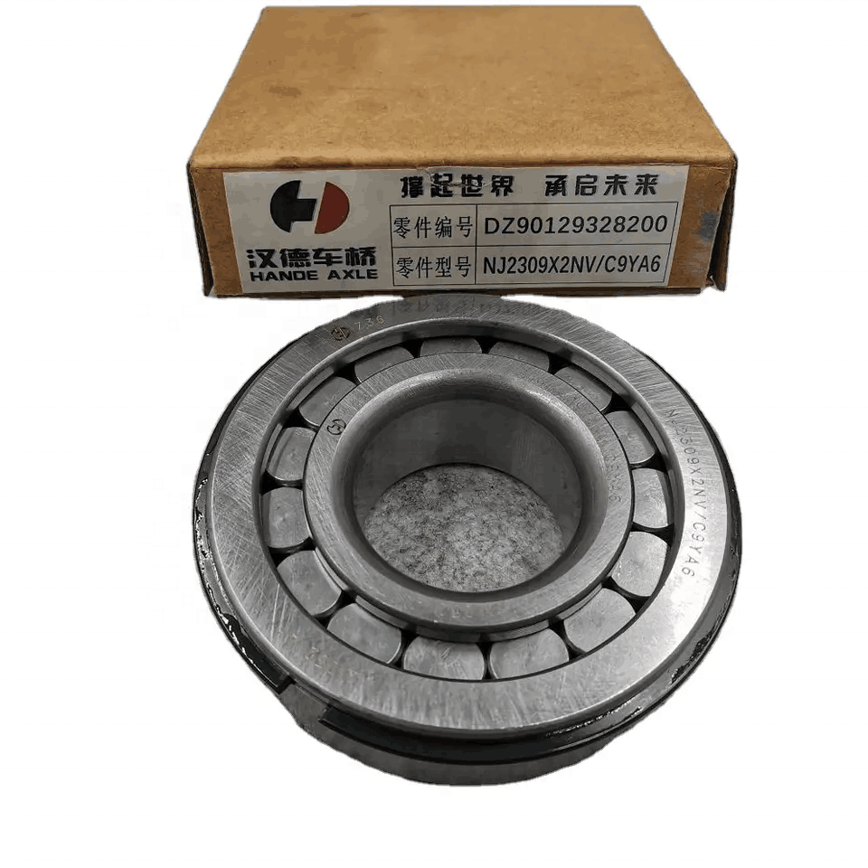 Shacman Hande HD469 I-Axle yangasemva Qhuba i-Bevel Gear ngasemva I-DZ9003323010 6312N NJ2309X2NV/C9YA6