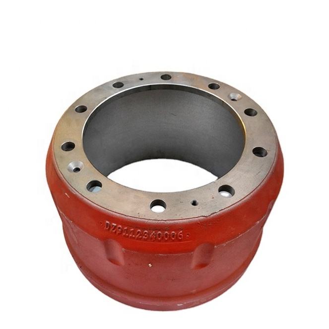 I-SHACMAN yelori yangasemva yeBrake Drum DZ9112340006 Amacandelo eChassis yentsimbi enzima